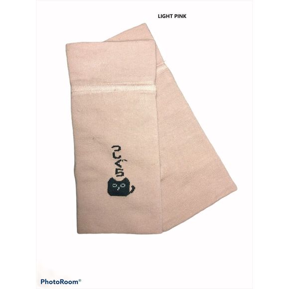 Two pairs cotton cat fingerless gloves - Picture 7 of 8